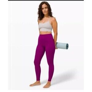Lululemon Women’s High Rise Align Pant 28" Deep Fuschia Size 6 W5CTHS
